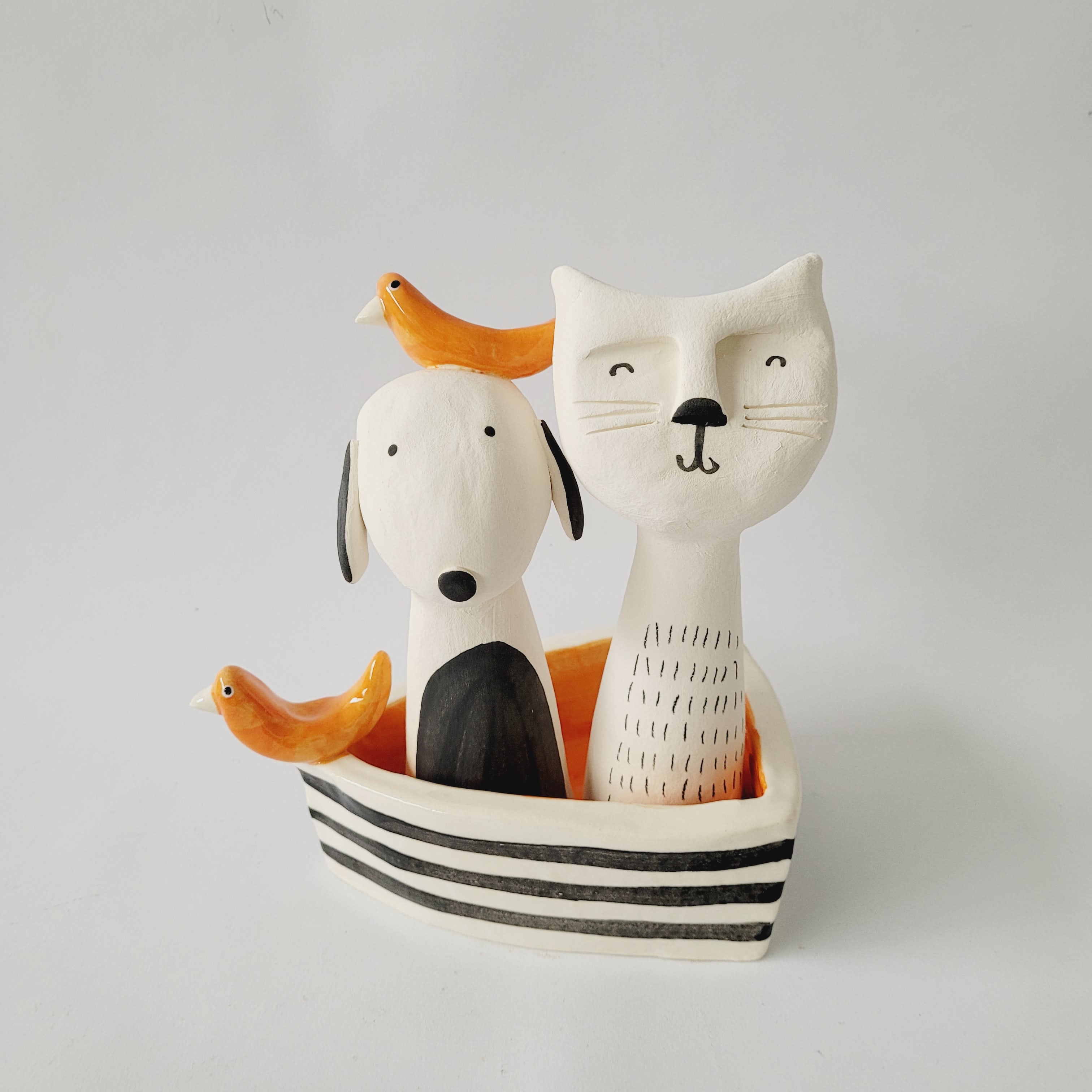 Cat and Dog Boat