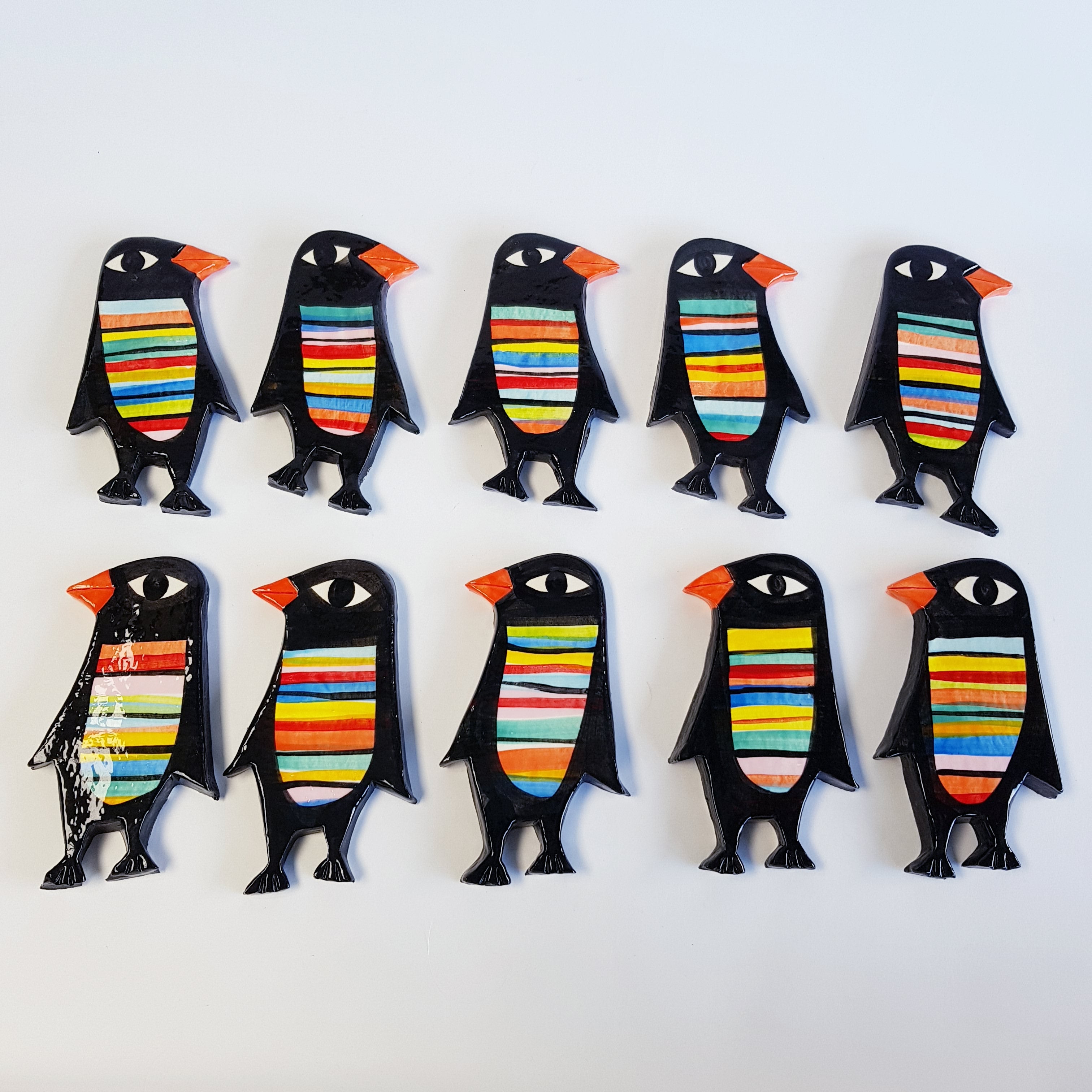 Rainbow Penguins