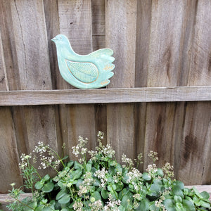 Bird with Bling, Fence Art